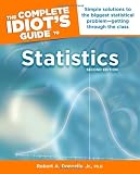 Book cover for “The Complete Idiot's Guide to Statistics”