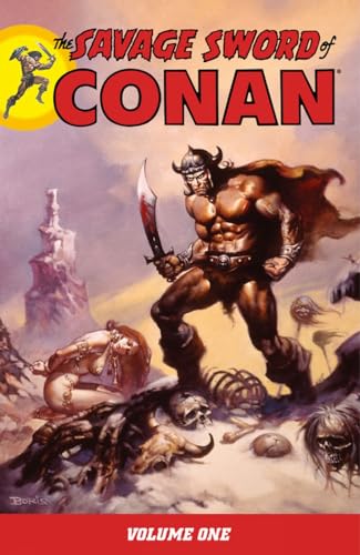 Savage Sword Of Conan book cover