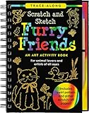 Scratch And Sketch Furry Friends An Art Activity Book For Animal Lovers And Artists Of All Ages Scratch Sketch