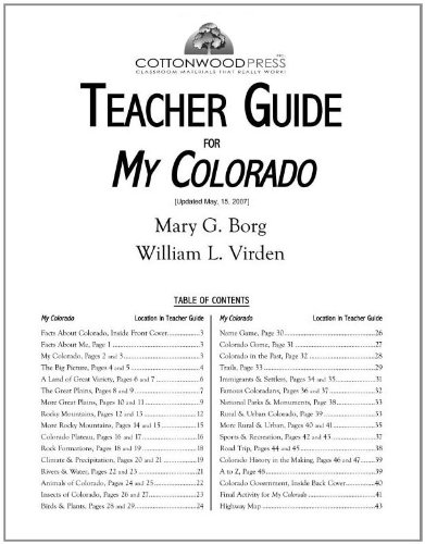 Cover of My Colorado Teacher Guide