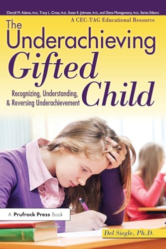 Cover of The underachieving gifted child