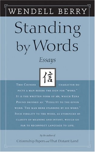Standing by Words book cover