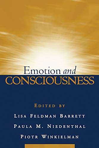 Emotion and Consciousness book cover