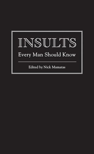 Insults Every Man Should Know book cover