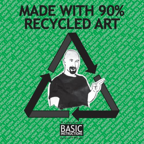 Made with 90% Recycled Art book cover