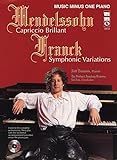 Mendelssohn Capriccio Brilliant Franck Variations Symphoniques Music Minus One Piano