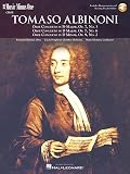 Albinoni Oboe Concerti Bflat Op 7 No 3 D Major Op 7 No 6 D Minor Op 9 No 2 Music Minus One Oboe