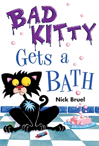 Bad Kitty Gets a Bath book cover