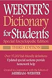 Websters Dictionary For Students Special Encyclopedic Edition Third Edition