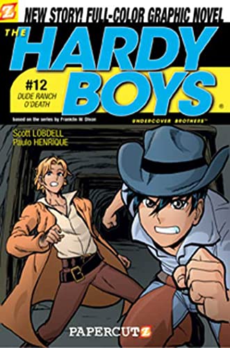 Cover of Hardy Boys #12: Dude Ranch O' Death! (Hardy Boys Graphic Novels: Undercover Brothers)