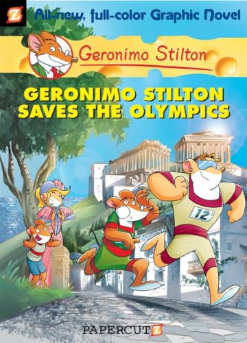 Geronimo Stilton Saves the Olympics book cover