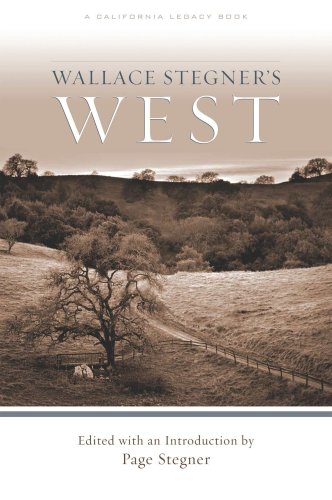 Wallace Stegner's West book cover