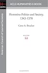 Florentine Politics and Society, 1343-1378