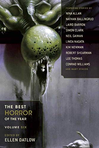 The Best Horror of the Year: Volume Six cover