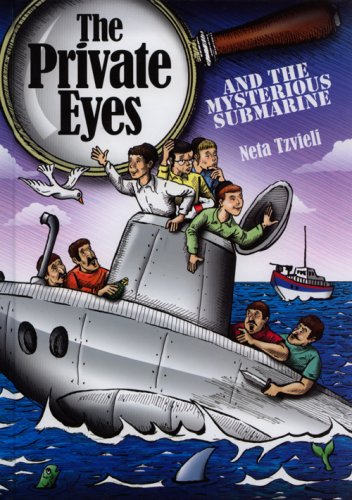 Cover of The private eyes and the mysterious submarine