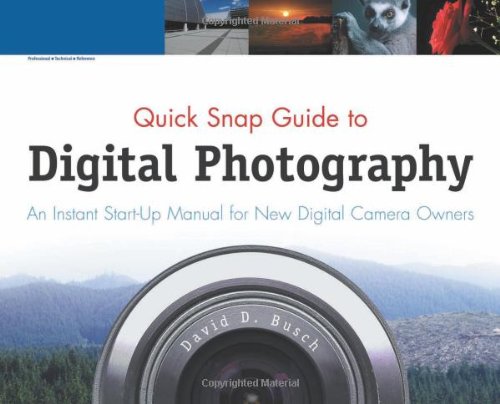 Quick Snap Guide to Digital Photography book cover