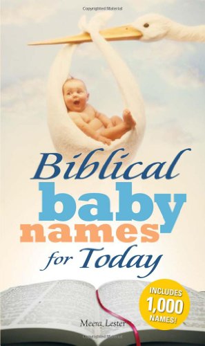 Biblical Baby Names for Today book cover