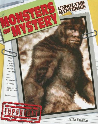 Monsters of Mystery book cover