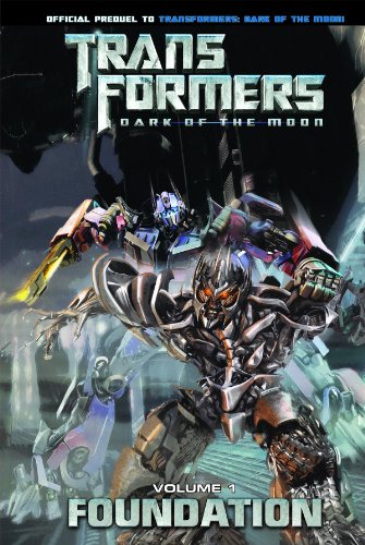 Cover of Transformers, dark of the moon movie prequel