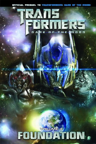 Cover of Transformers, dark of the moon movie prequel