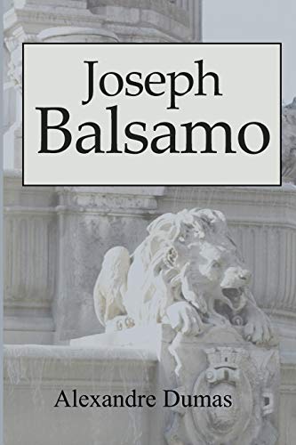Joseph Balsamo book cover
