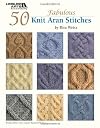 50 Fabulous Knit Aran Stitches Leisure Arts #4530