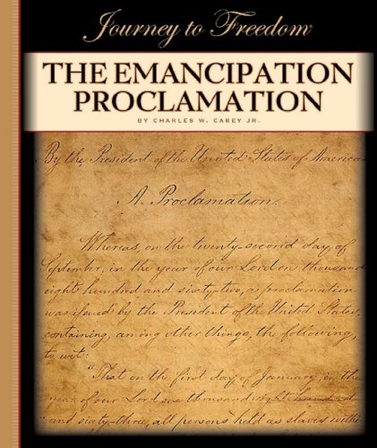 Cover of The Emancipation Proclamation