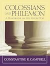 Colossians and Philemon: A Handbook on the Greek Text (Baylor Handbook on the Greek New Testament)