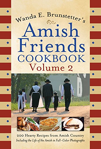 Wanda E. Brunstetter's Amish Friends Cookbook, Volume 2 book cover