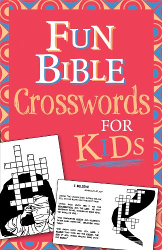 Cover of Fun Bible Crosswords for Kids