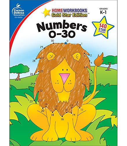 Cover of Numbers 0-30, Grades K - 1