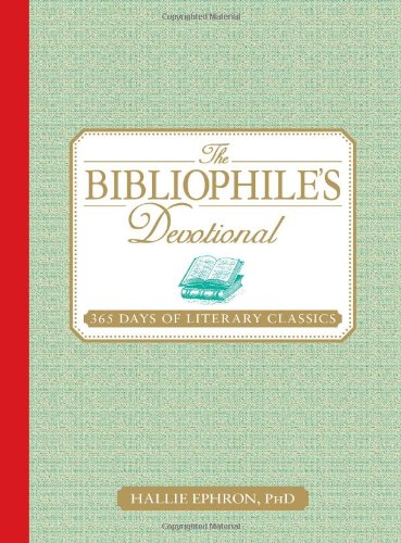 The Bibliophile's Devotional book cover