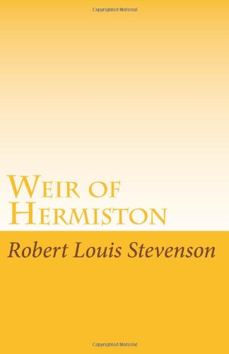 Weir of Hermiston book cover