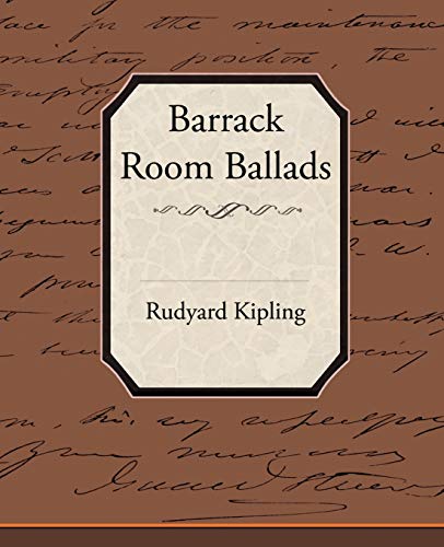 Barrack-Room Ballads (By: Rudyard Kipling) cover