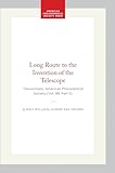 The Long Route To The Invention Of The Telescope Transactions Of The American Philosophical Society