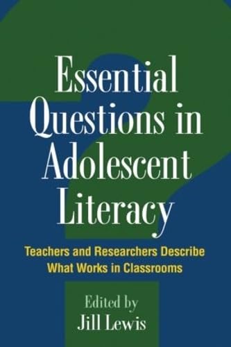 Cover of Essential questions in adolescent literacy