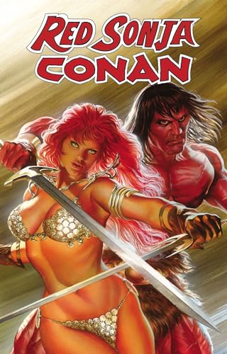 Red Sonja/Conan: The Blood of a God book cover