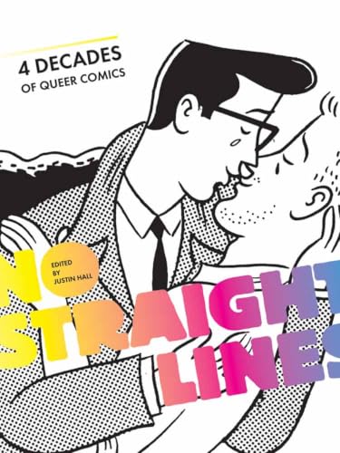 No Straight Lines: Four Decades of Queer Comics book cover