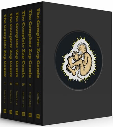 The Complete Zap Comix Boxed Set book cover