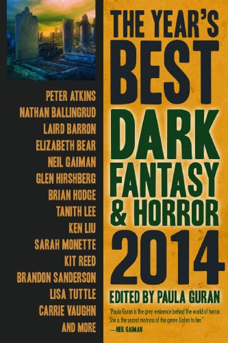 The Year's Best Dark Fantasy & Horror, 2014 Edition cover