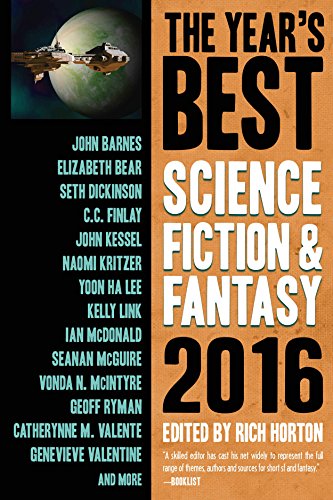 The Year's Best Science Fiction & Fantasy, 2016 cover
