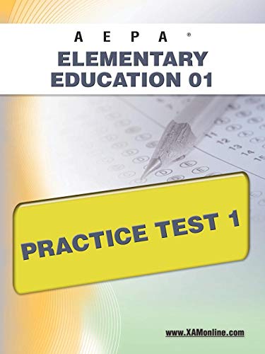 Cover of AEPA Elementary Education 01 Practice Test 1