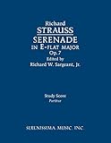 Serenade In Eflat Major Op7 Study Score