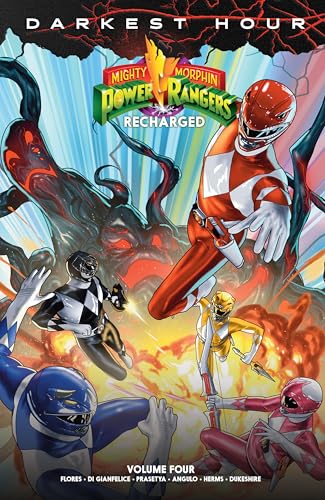 Mighty Morphin Power Rangers: Recharged, Vol. 4 (By: Melissa Flores) cover