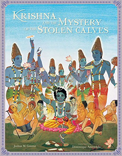 Krishna and the Mystery of the Stolen Calves book cover