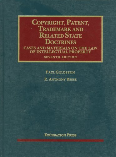 洋書 RELATED STATE DOCTRINES Details for: Copyright, Patent, Trademark, and Related State