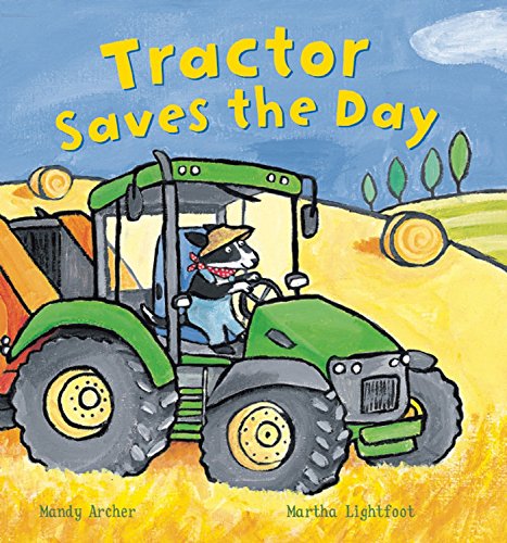Cover of Tractor saves the day