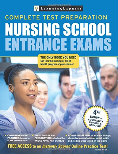 Cover of Nursing School Entrance Exams