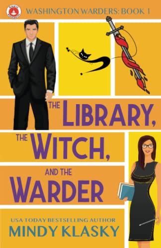 The Library, The Witch, and the Warder book cover
