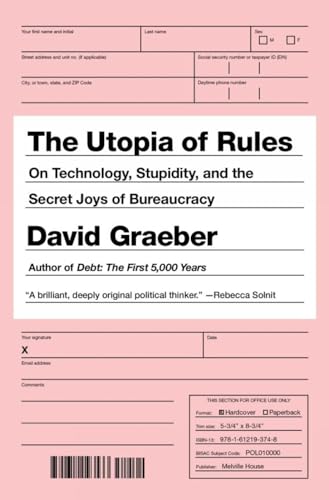 The Utopia of Rules book cover